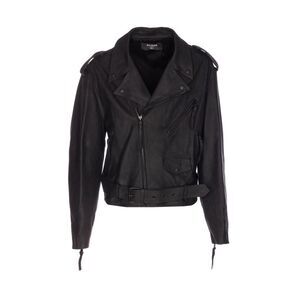 Balmain Men Cowskin Biker Jacket